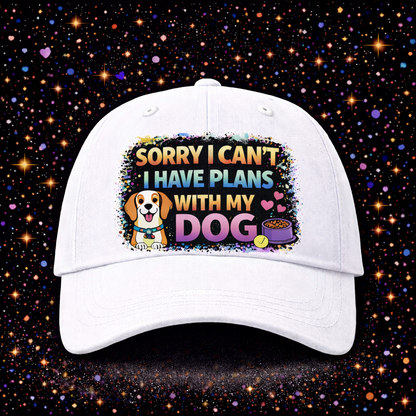 Sorry I Can’t I Have Plans With My Dog Digital Download | Sublimation & DTF PNG | Instant Download | Funny | Sarcastic