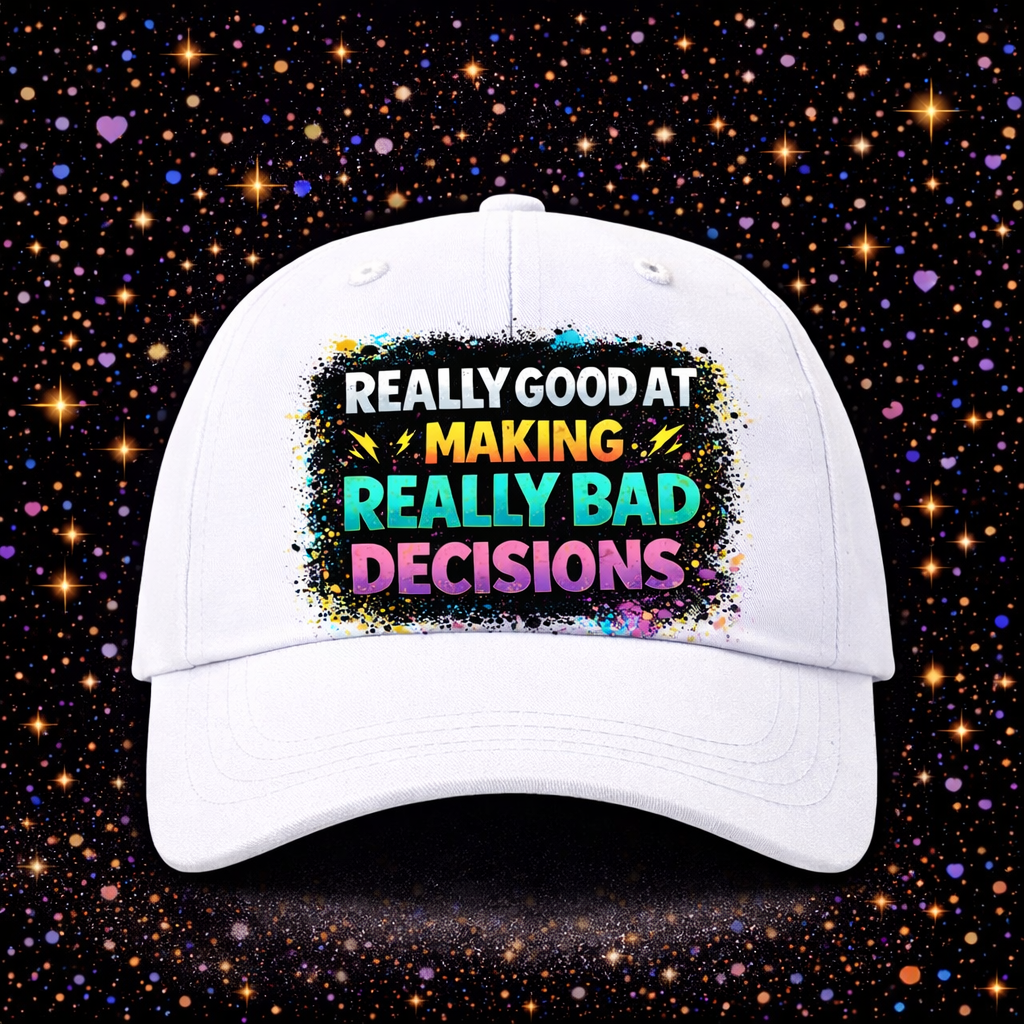 Really Good At Making Really Bad Decisions | Sublimation & DTF PNG | Instant Download | Funny | Humorous