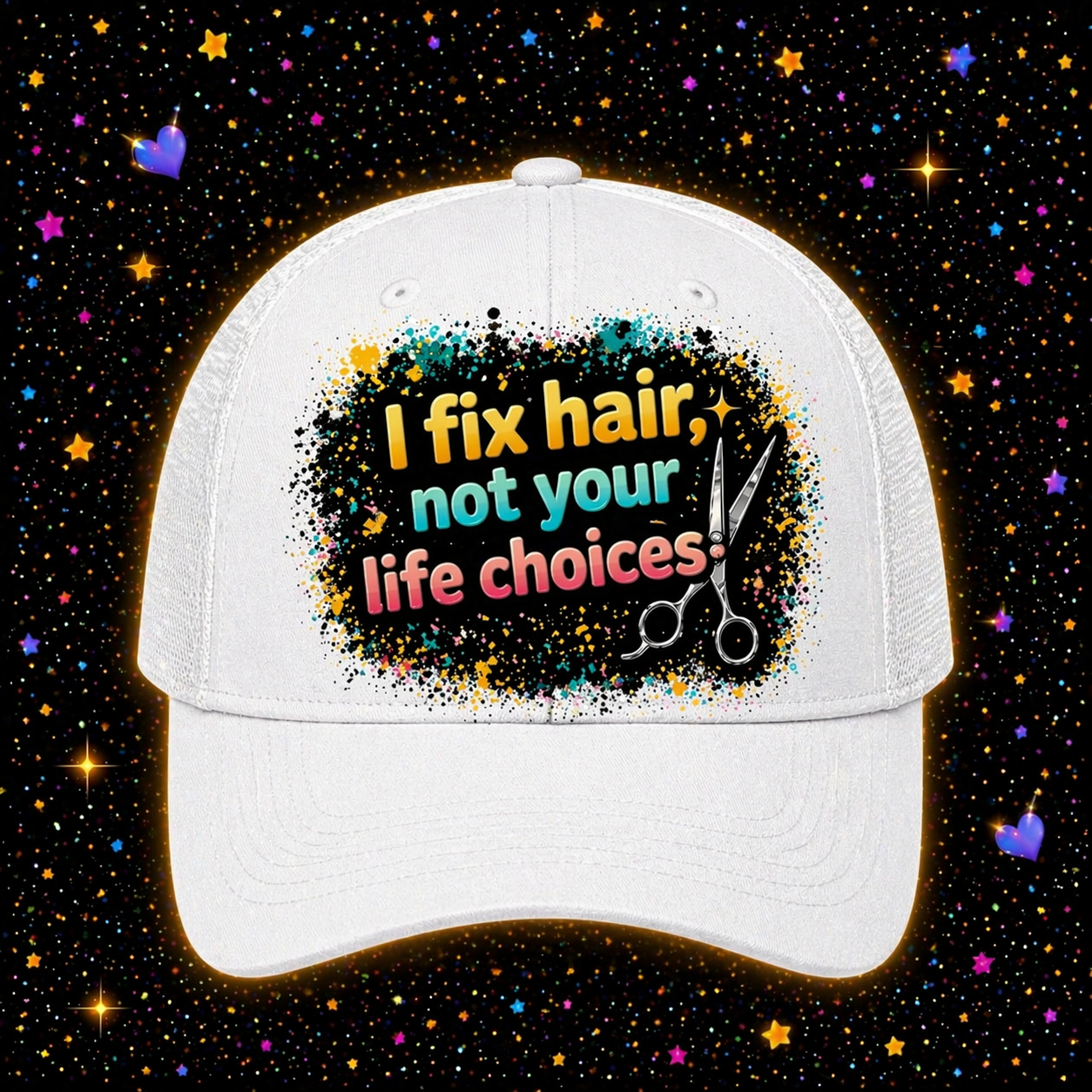 I Fix Hair Not Your Life Choices Digital Download | Sublimation & DTF PNG | Instant Download | Funny | Sarcastic | Hair Stylist | Salon