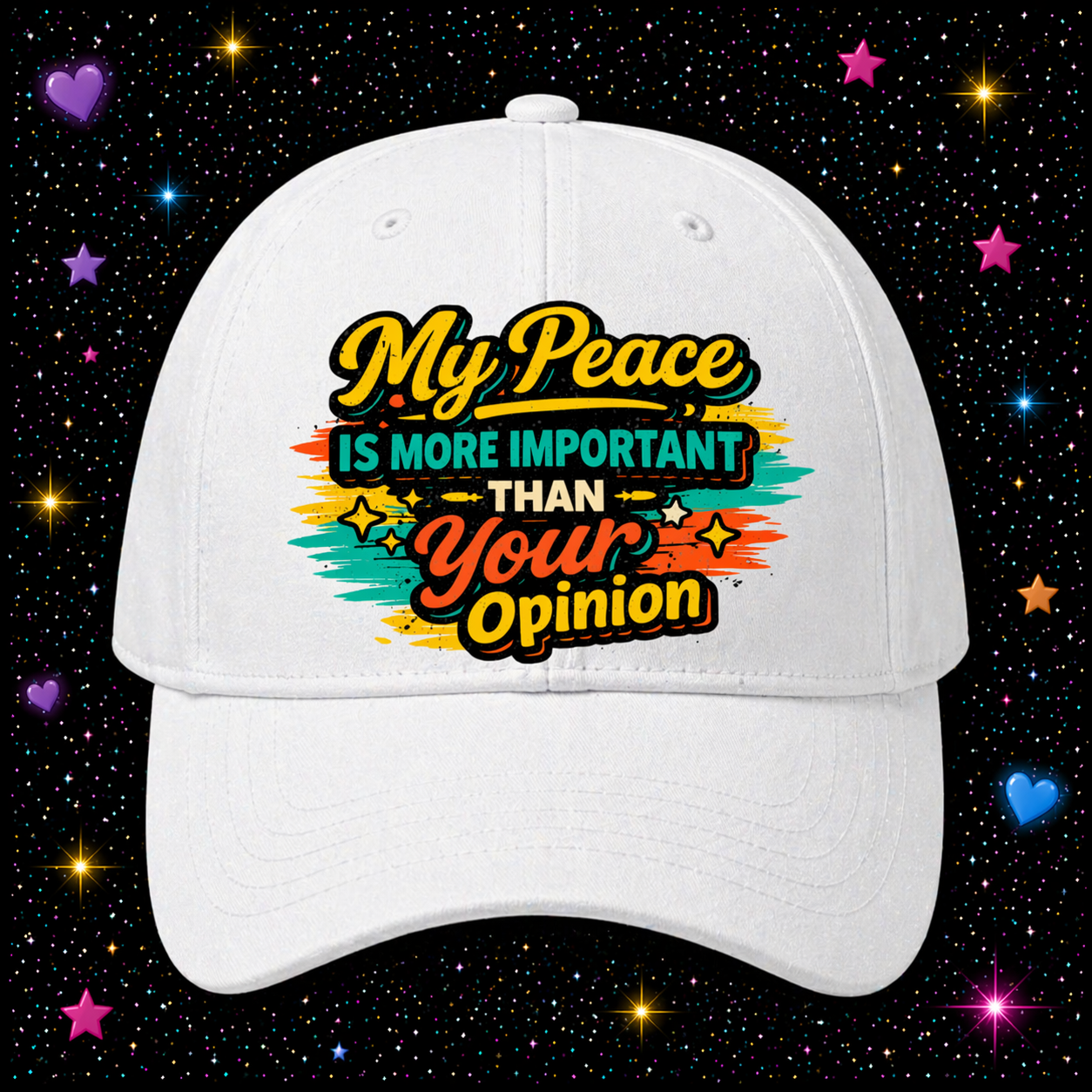 My Peace Is More Important Than Your Opinion | Sublimation & DTF PNG | Instant Download | Funny | Sarcastic
