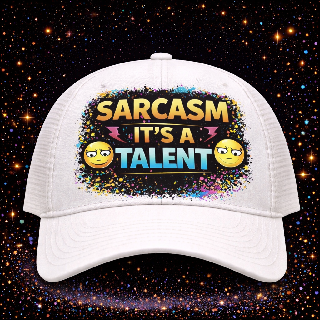 Sarcasm It’s A Talent | Sublimation & DTF PNG | Instant Download | Funny | Sarcastic