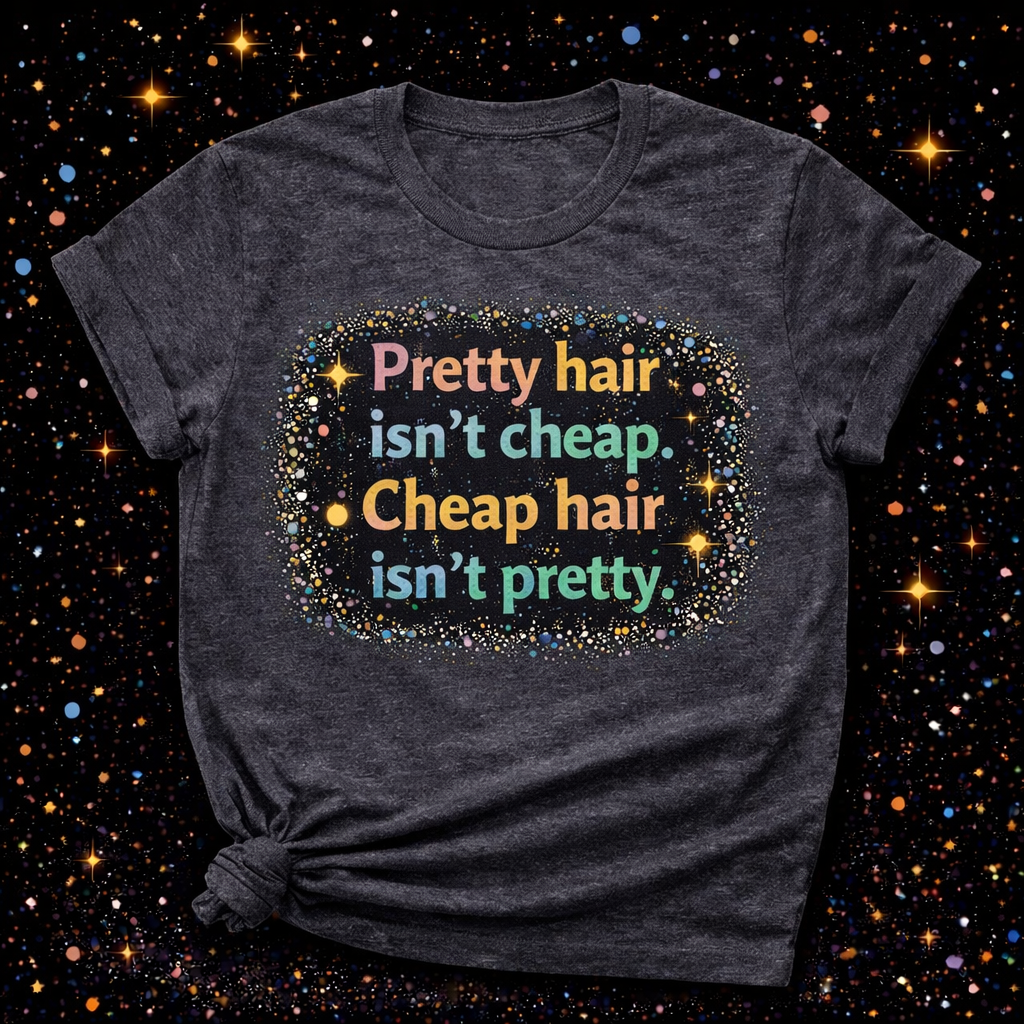 Pretty Hair Isn’t Cheap Cheap Hair Isn’t Pretty Digital Download | Sublimation & DTF PNG | Instant Download | Funny | Sarcastic | Hair Stylist | Salon